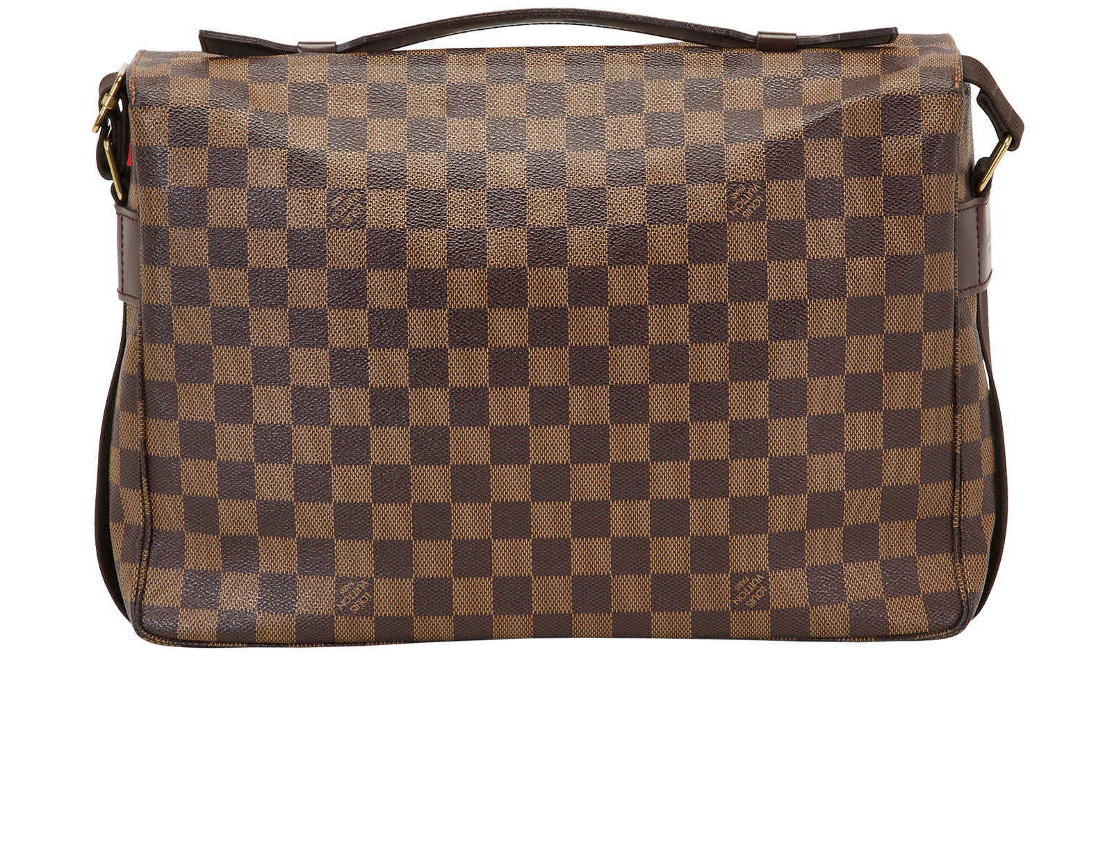 Broadway Messenger, &pound;650, Handbags, Brown/Tan, Canvas, Back view